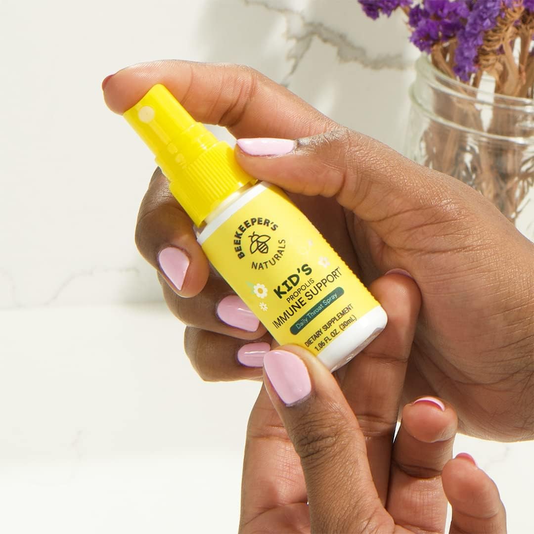 Beekeeper's Natural Kids Propolis Immune Support – 100% Pure Propolis Extract for Children's Natural Immune Boost, 1.06 fl oz