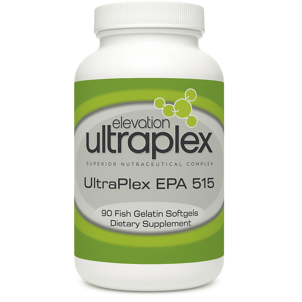 UltraPlex EPA 515 – 90 Fish Gelatin Softgels for Heart and Joint Health Support