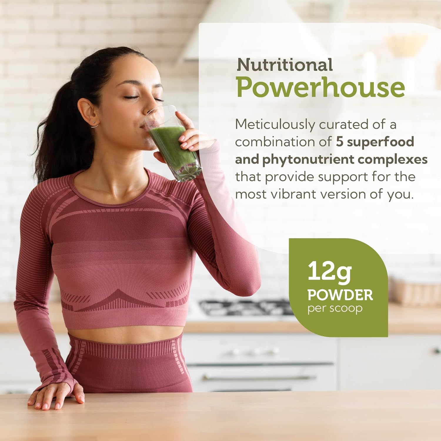 Core Greens Powder by Zahler – 30 Servings of Alkalizing Superfoods for Detox, Energy, and Overall Wellness