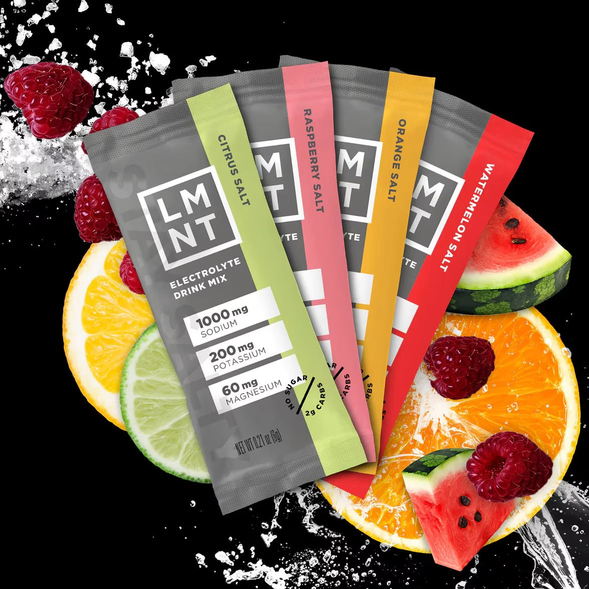 LMNT Recharge Electrolyte Drink Mix - Variety Pack, 12 Servings, Zero Sugar, Keto-Friendly Hydration Powder with Essential Electrolytes