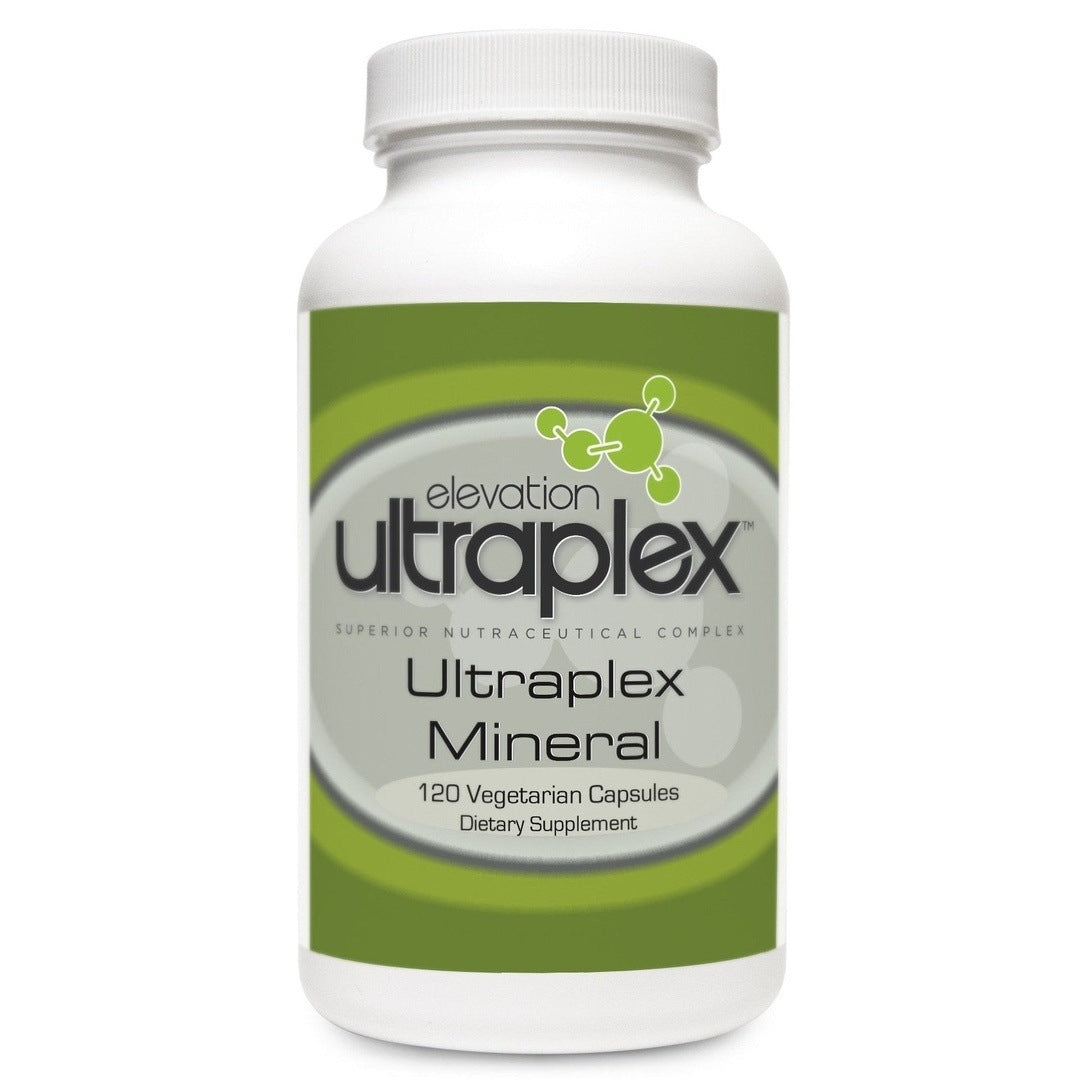 UltraPlex Mineral supplement supports bone health, muscle function, and energy metabolism.